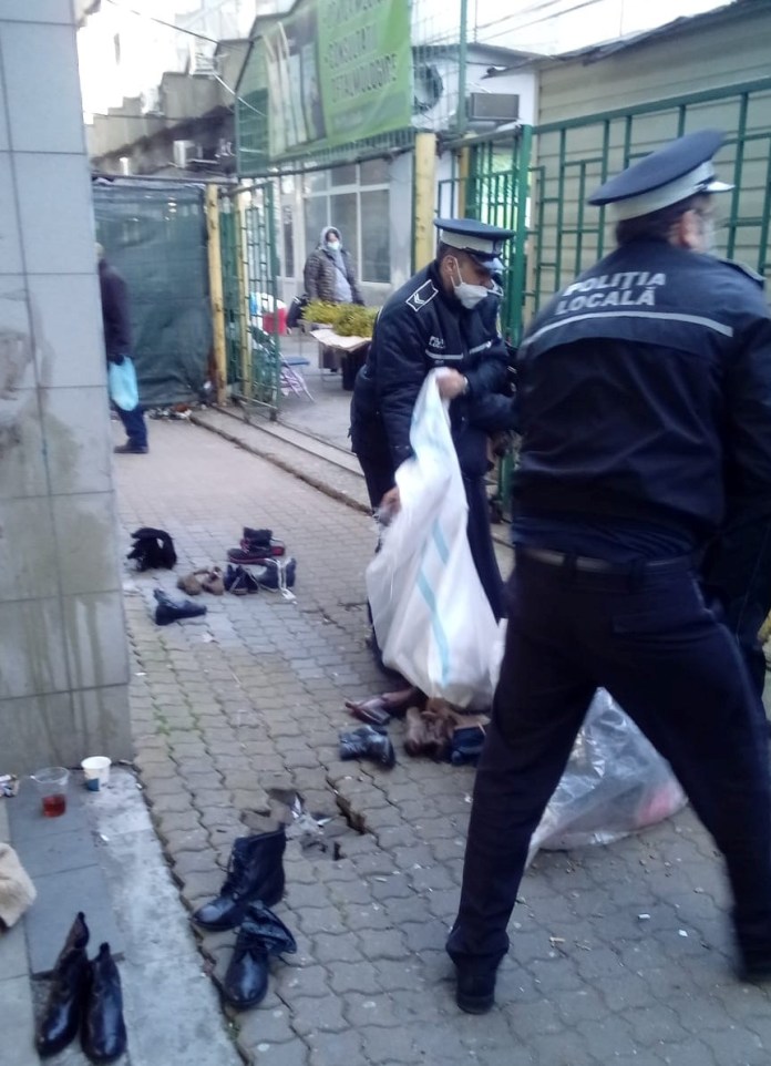 Polițiștii locali, „atac“ în Piața Centrală. Pe cine au luat pe sus
